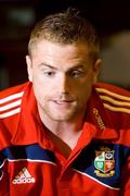 19 June 2009; Jamie Heaslip, British and Irish Lions, during a press conference ahead of their First Test game against South Africa on Saturday. British and Irish Lions Press Conference, Southern Sun Elangeni Hotel, Durban, South Africa. Picture credit: Andrew Fosker / SPORTSFILE