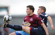 19 June 2009; David Partridge, St Patrick's Athletic, in action against Robert Martin, Drogheda United. League of Ireland Premier Division, Drogheda United v St Patrick's Athletic, United Park, Drogheda, Co. Louth. Photo by Sportsfile