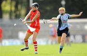 20 June 2009; Gemma O'Connor, Cork, in action against Laura Twomey, Dublin. Gala Senior Camogie Championship, Group 1, Round 1, Cork v Dublin, Pairc Ui Rinn, Cork. Photo by Sportsfile