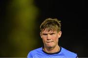 23 October 2015; UCD's Ryan Swan dejected after the game. SSE Airtricity Promotion Playoff Semi Final First Leg, UCD v Finn Harps. UCD Bowl, UCD, Dublin. Picture credit: Piaras Ó Mídheach / SPORTSFILE