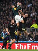 24 October 2015; Bryan Habana, South Africa, in action against Nehe Milner-Skudder, New Zealand . 2015 Rugby World Cup, Semi-Final, New Zealand v South Africa. Twickenham Stadium, Twickenham, London, England. Picture credit: Ramsey Cardy / SPORTSFILE