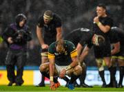 24 October 2015; South Africa's Fourie du Preez following his side's loss. 2015 Rugby World Cup, Semi-Final, New Zealand v South Africa. Twickenham Stadium, Twickenham, London, England. Picture credit: Ramsey Cardy / SPORTSFILE