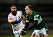 24 October 2015; Brian McCormack, Portlaoise, in action against Shane Carney, Emo. Laois County Senior Football Championship Final Replay, Portlaoise v Emo. O'Moore Park, Portlaoise, Co. Laois. Picture credit: Sam Barnes / SPORTSFILE