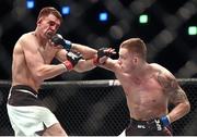 24 October 2015; Krzysztof Jotko, right, in action against Scott Askham. UFC Fight Night. 3Arena, Dublin. Picture credit: Stephen McCarthy / SPORTSFILE