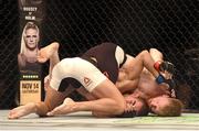 24 October 2015; Paddy Holohan, right, in action against Louis Smolka. UFC Fight Night, Patrick Holohan v Louis Smolka. 3Arena, Dublin. Picture credit: Stephen McCarthy / SPORTSFILE