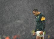 24 October 2015; South Africa's Bryan Habana following his side's loss. 2015 Rugby World Cup, Semi-Final, New Zealand v South Africa. Twickenham Stadium, Twickenham, London, England. Picture credit: Ramsey Cardy / SPORTSFILE