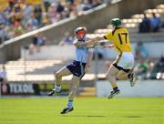 21 June 2009; Niall Corcoran, Dublin, in action against Harry Kehoe, Wexford. GAA Hurling Leinster Senior Championship Semi-Final, Dublin v Wexford, Nowlan Park, Kilkenny. Picture credit: Brian Lawless / SPORTSFILE