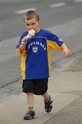 21 June 2009; Four-year-old Julian Kerton, from Clonmel, and supporting Tipperary. GAA Hurling Munster Senior Championship Semi-Final, Tipperary v Clare, Gaelic Grounds, Limerick. Picture credit: Ray McManus / SPORTSFILE
