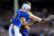 21 June 2009; Brendan Maher, Tipperary, in action against Tony Griffin, Clare. GAA Hurling Munster Senior Championship Semi-Final, Tipperary v Clare, Gaelic Grounds, Limerick. Picture credit: Brendan Moran / SPORTSFILE