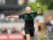21 June 2009; Referee Gearoid O'Conamha. GAA Football Ulster Senior Championship Semi-Final, Tyrone v Derry, Casement Park, Belfast, Co. Antrim. Photo by Sportsfile