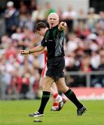 21 June 2009; Referee Gearoid O'Conamha. GAA Football Ulster Senior Championship Semi-Final, Tyrone v Derry, Casement Park, Belfast, Co. Antrim. Photo by Sportsfile