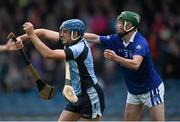25 October 2015; Noel Maloney, Nenagh Éire Óg, in action against Conor Lanigan, Thurles Sarsfields. Tipperary County Senior Hurling Championship Final, Thurles Sarsfields v Nenagh Éire Óg. Semple Stadium, Thurles, Co. Tipperary. Picture credit: Stephen McCarthy / SPORTSFILE
