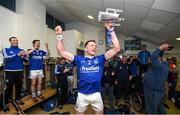 25 October 2015; Thurles Sarsfields captain Padraic Maher celebrates with the cup following his side's victory. Tipperary County Senior Hurling Championship Final, Thurles Sarsfields v Nenagh Éire Óg. Semple Stadium, Thurles, Co. Tipperary. Picture credit: Stephen McCarthy / SPORTSFILE
