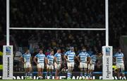 25 October 2015; Argentina players after conceding a fourth try. 2015 Rugby World Cup, Semi-Final, Argentina v Australia. Twickenham Stadium, Twickenham, London, England. Picture credit: Ramsey Cardy / SPORTSFILE