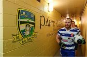 26 October 2015; Navan O'Mahony's captain Gary O'Brien leads his team out for the start of the game against Na Fianna. Meath County Senior Football Championship Final, Navan O'Mahony's v Na Fianna. Páirc Tailteann, Navan, Co. Meath. Picture credit: Matt Browne / SPORTSFILE