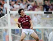 28 June 2009; Galway's Seán Armstrong celebrates after scoring his side's only goal in the final moments of the game. GAA Football Connacht Senior Championship Semi-Final, Sligo v Galway, Markievicz Park, Sligo. Picture credit: Brian Lawless / SPORTSFILE