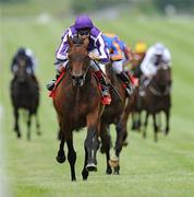 28 June 2009; Fame And Glory, with Johnny Murtagh up, on their way to winning the Dubai Duty Free Irish Derby. Irish Derby Festival - Sunday, Curragh Racecourse, Co. Kildare. Picture credit: Matt Browne / SPORTSFILE