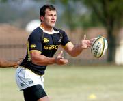 30 June 2009; South Africa's Bismarck du Plessis in action during a training session. South Africa training session, Fourways High School, Johannesburg, South Africa. Picture credit: Andrew Fosker / SPORTSFILE