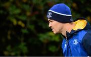 28 October 2015; Leinster's Jonathan Sexton arrives for squad training. Leinster Rugby Squad Training. Rosemount, UCD, Belfield, Dublin. Picture credit: Piaras Ó Mídheach / SPORTSFILE