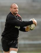 29 October 2015; Ulster's Dan Tuohy during squad training. Ulster Rugby Squad Training, Kingspan Stadium, Ravenhill Park, Belfast, Co. Antrim. Picture credit: Oliver McVeigh / SPORTSFILE