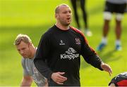 29 October 2015; Ulster's Dan Tuohy during squad training. Ulster Rugby Squad Training, Kingspan Stadium, Ravenhill Park, Belfast, Co. Antrim. Picture credit: Oliver McVeigh / SPORTSFILE