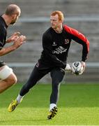 29 October 2015; Ulster's Peter Nelson during squad training. Ulster Rugby Squad Training, Kingspan Stadium, Ravenhill Park, Belfast, Co. Antrim. Picture credit: Oliver McVeigh / SPORTSFILE