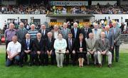 28 June 2009; Players and representatives from the 1959 Antrim hurling team. GAA Hurling Ulster Senior Championship Final, Antrim v Down, Casement Park, Belfast, Co. Antrim. Picture credit: Oliver McVeigh / SPORTSFILE *** Local Caption ***