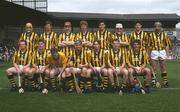 21 July 1991; The Kilkenny team. Leinster Senior Hurling Championship Final, Dublin v Kilkenny, Croke Park, Dublin. Picture credit; Ray McManus / SPORTSFILE