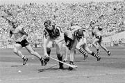 21 July 1991; Christy Heffernan, Kilkenny, in action against Brian Kelleher, Dublin. Leinster Senior Hurling Championship Final, Dublin v Kilkenny, Croke Park, Dublin. Picture credit; Connolly Collection / SPORTSFILE