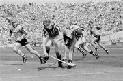 21 July 1991; Christy Heffernan, Kilkenny, in action against Brian Kelleher, Dublin. Leinster Senior Hurling Championship Final, Dublin v Kilkenny, Croke Park, Dublin. Picture credit; Connolly Collection / SPORTSFILE