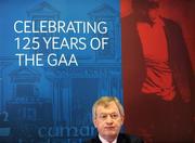 1 December 2008; Ard Stiurthoir of the GAA Paraic Duffy at the launch of the GAA's 125th anniversary Calendar of Events and GAA Season Ticket. Croke Park, Dublin. Picture credit: Ray McManus / SPORTSFILE