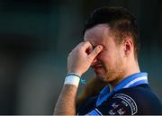 31 October 2015; Jessy Kennedy, St Jude's, dejected after the game. Dublin County Senior Hurling Championship Final, Cuala v St Jude's. Parnell Park, Donnycarney, Dublin. Picture credit: Piaras Ó Mídheach / SPORTSFILE
