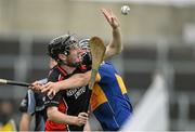 1 November 2015; Peter Sutton, Oulart the Ballagh, in action against Lee Cleere, Clough Ballacolla. AIB Leinster GAA Hurling Senior Club Championship, Quarter-Final, Clough Ballacolla v Oulart the Ballagh. O'Moore Park, Portlaoise, Co. Laois. Picture credit: David Maher / SPORTSFILE