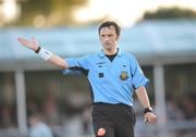 3 July 2009; Referee Neil Doyle. League of Ireland Premier Division, Bray Wanderers v Bohemians, Carlisle Grounds, Bray, Co. Wicklow. Picture credit: Stephen McCarthy / SPORTSFILE