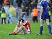 4 July 2009; A dejected Brendan Donaghy, Armagh, after the final whistle. GAA Football Ulster All-Ireland Senior Championship Qualifier, Round 1, Monaghan v Armagh, St. Tighearnach's Park, Clones, Co. Monaghan. Picture credit: Oliver McVeigh / SPORTSFILE