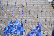 5 July 2009; Dublin flags on Hill 16 before the spectators arrive. GAA Hurling Leinster Senior Championship Final, Kilkenny v Dublin, Croke Park, Dublin. Picture credit: David Maher / SPORTSFILE