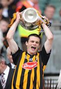 5 July 2009; Kilkenny captain Canice Maher lifts the cup. ESB Leinster Minor Hurling Championship Final, Kilkenny v Wexford, Croke Park, Dublin. Picture credit: Matt Browne / SPORTSFILE