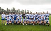 1 November 2015; The St Mary's team. Back row, from left, Darragh O'Sullivan, Adam Quirke, Patrick Cournane, Killian Nolan, Cormac O'Shea, Conor Quirke, Niall O'Driscoll, Austin Constable, Bryan Sheehan, Paul O'Donoghue, Jack Daly, Dylan O'Sullivan, Rory Keating, Aidan O'Sullivan, Brian Curran, Mark Quigley and Liam O'Connell, with, front row, from left, Ian Casey, Liam Sheehan, Pa Mahony, Conor O'Shea, Sean Cournane, Daniel Daly, Darren Casey, Niall Brennan, Dan O'Sullivan, Declan Keating, Aidan Walsh and Anthony Cournane. AIB Munster GAA Intermediate Club Football Championship Quarter-Final, Upperchurch Drombane, Tipperary, v St Mary's, Kerry. Leahy Park, Cashel, Co. Tipperary. Picture credit: Stephen McCarthy / SPORTSFILE