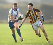 1 November 2015; Denis Daly, St Mary's, in action against Michael Ryan, Upperchurch Drombane. AIB Munster GAA Intermediate Club Football Championship Quarter-Final, Upperchurch Drombane, Tipperary, v St Mary's, Kerry. Leahy Park, Cashel, Co. Tipperary. Picture credit: Stephen McCarthy / SPORTSFILE