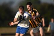 1 November 2015; Niall O'Driscoll, St Mary's, in action against Matt Ryan, Upperchurch Drombane. AIB Munster GAA Intermediate Club Football Championship Quarter-Final, Upperchurch Drombane, Tipperary, v St Mary's, Kerry. Leahy Park, Cashel, Co. Tipperary. Picture credit: Stephen McCarthy / SPORTSFILE