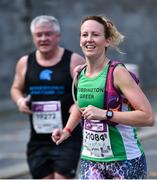29 October 2017; Gemma Christie from Warsash makes her way past the Kilmainham Jail during the SSE Airtricity Dublin Marathon 2017. 20,000 runners took to the Fitzwilliam Square start line to participate in the 38th running of the SSE Airtricity Dublin Marathon, making it the fifth largest marathon in Europe. Photo by David Fitzgerald/Sportsfile