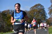 29 October 2017; Patsi Doey from Cookstown, Co. Tyrone makes her way through Pheonix Park during the SSE Airtricity Dublin Marathon 2017. 20,000 runners took to the Fitzwilliam Square start line to participate in the 38th running of the SSE Airtricity Dublin Marathon, making it the fifth largest marathon in Europe. Photo by David Fitzgerald/Sportsfile