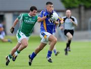 4 July 2009; Darren Hayden, Wicklow, in action against Ryan Keenan, Fermanagh. GAA Football All-Ireland Senior Championship Qualifier, Round 1, Wicklow v Fermanagh, County Grounds, Aughrim, Co. Wicklow. Picture credit: Matt Browne / SPORTSFILE