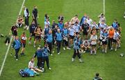 5 July 2009; Dejected Dublin players and managment after the game. GAA Hurling Leinster Senior Championship Final, Kilkenny v Dublin, Croke Park, Dublin. Picture credit: Stephen McCarthy / SPORTSFILE