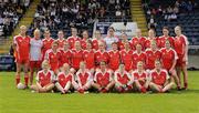 5 July 2009; The Tyrone squad. TG4 Ladies Football Ulster Senior Championship Final, Monaghan v Tyrone, Breffini Park, Cavan. Picture credit: Oliver McVeigh / SPORTSFILE