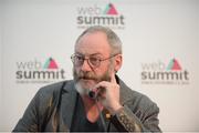 3 November 2015; Actor Liam Cunningham on the Content Stage during Day 1 of the 2015 Web Summit in the RDS, Dublin, Ireland. Picture credit: Cody Glenn / SPORTSFILE / Web Summit