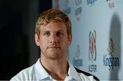 3 November 2015; Chris Henry, Ulster, during a press conference ahead of their Guinness PRO12 Round 7 game against Newport Gwent Dragons on Sunday. Ulster Rugby Press Conference, Kingspan Stadium, Ravenhill Park, Belfast. Picture credit: Oliver McVeigh / SPORTSFILE