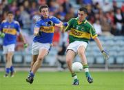 5 July 2009; Jack Sherwood, Kerry, in action against Jonathan Ryan, Tipperary. ESB Munster Minor Football Championship Final, Kerry v Tipperary, Pairc Ui Chaoimh, Cork. Picture credit: Brendan Moran / SPORTSFILE