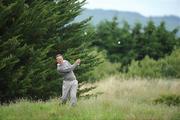 10 July 2009; Leslie Walker, Dundalk Golf Club, plays from the rough to the 5th green during the Ladbrokes.com Irish PGA Championship. European Club, Brittas Bay, Co. Wicklow. Picture credit: Matt Browne / SPORTSFILE
