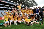 11 July 2009; The Meath team celebrate. Nicky Rackard Cup Final, Meath v London, Croke Park, Dublin. Picture credit: Brian Lawless / SPORTSFILE